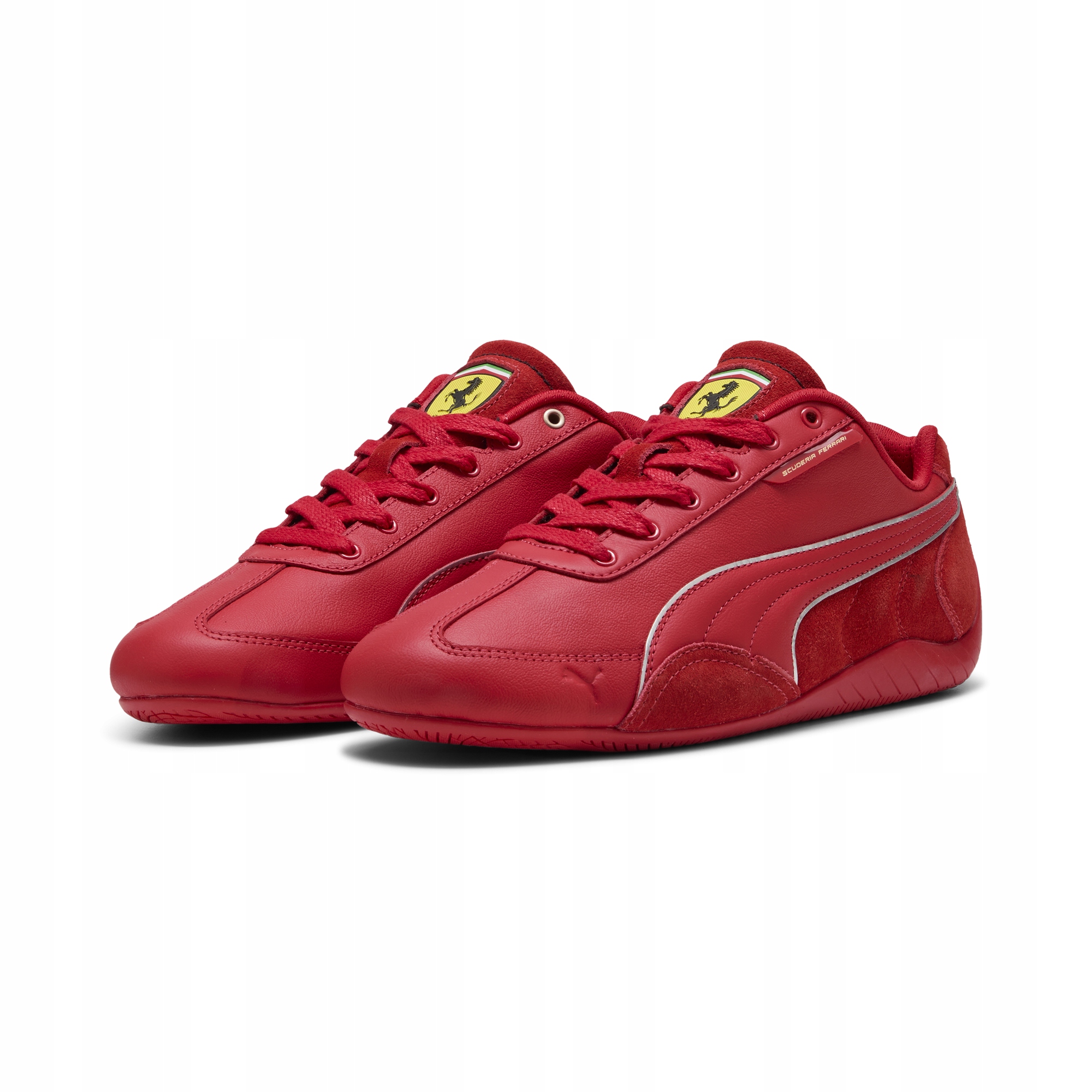 Pánské sportovní boty Puma Ferrari Speedcat 30890502 červené kožené 45