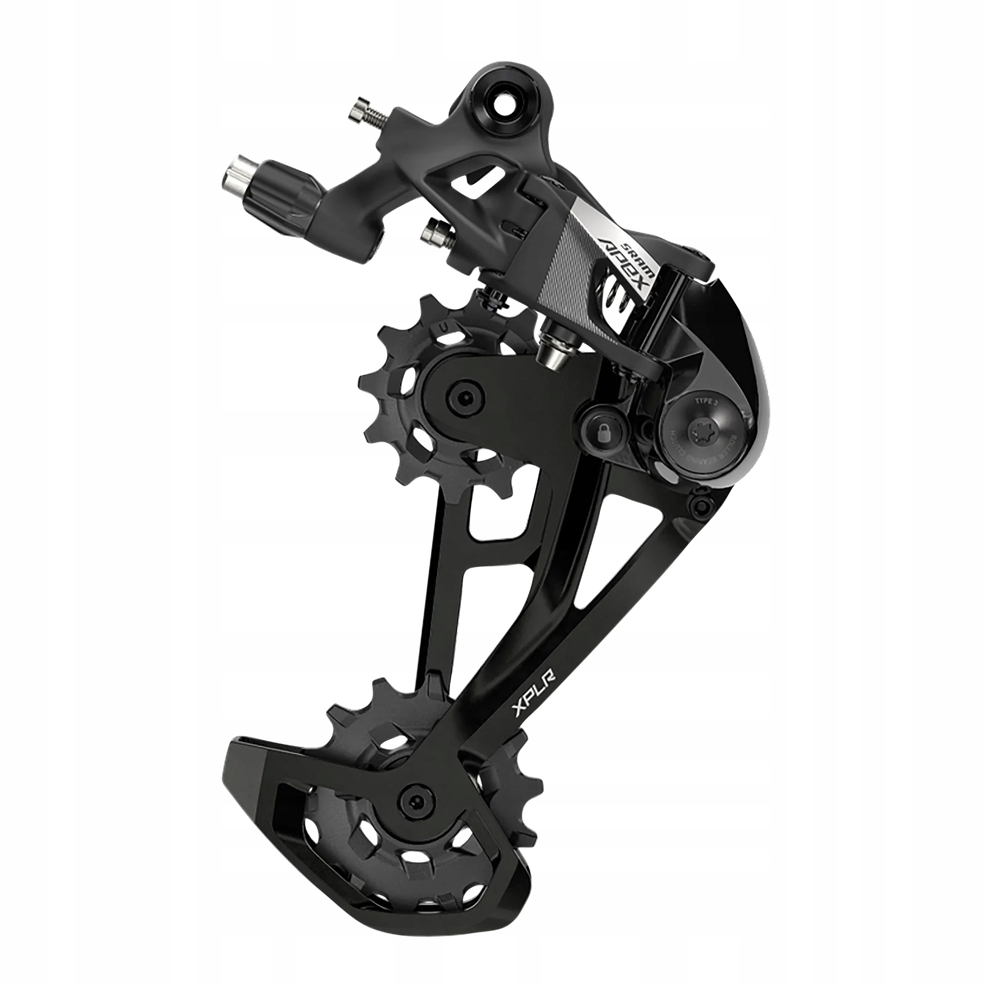Sram Měnič Apex Xplr D1 12- st. , Max. 44z, Cerná, Mechanický