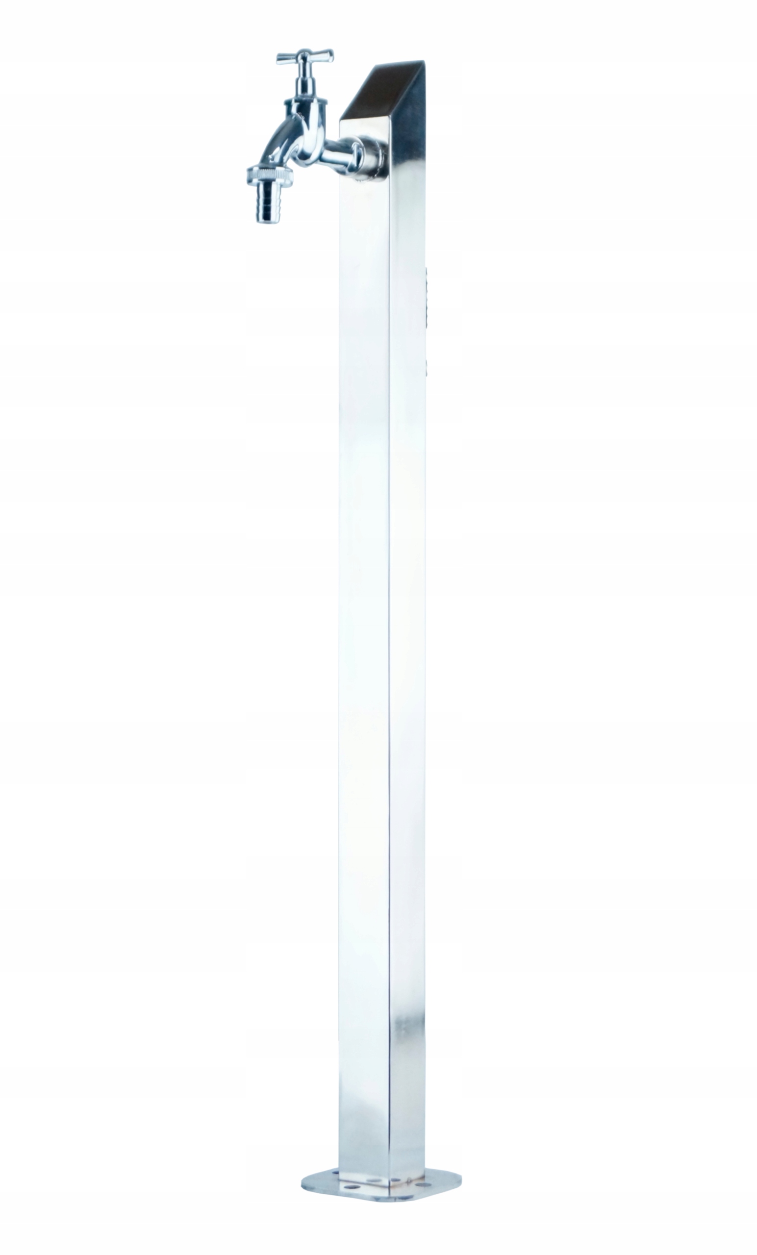 Hydrant Záhradný 70 CM Inox, „spodný Štvorec“ 1/2