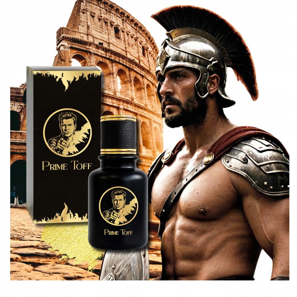 Perfumy Męskie Intensywne Gladiator Poczuj Pewność Siebie Prime Toff 50 ML