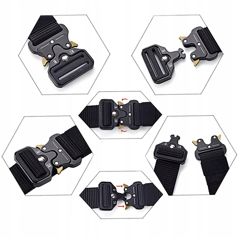 PASEK PARCIANY WOJSKOWY TAKTYCZNY SURVIVAL QR BEŻ EAN (GTIN) 5903990688416