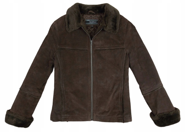WS LEATHER SKÓRZANA ZIMOWA KURTKA RAMONESKA 42 Waga produktu z opakowaniem jednostkowym 3 kg