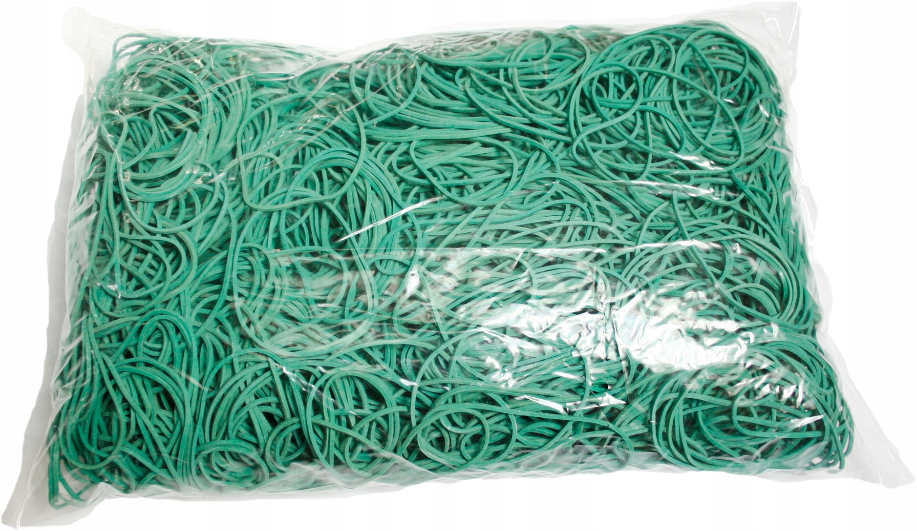 GUMKI RECEPTURKI MOCNE 40 mm x 1,5 mm ZIELONE 1 KG Liczba sztuk w ofercie 1 szt.