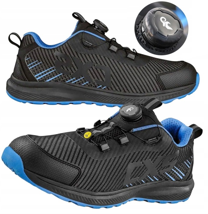 Buty męskie półbuty Oddychające sportowe O1 Bez Podnoska system Boa lekkie