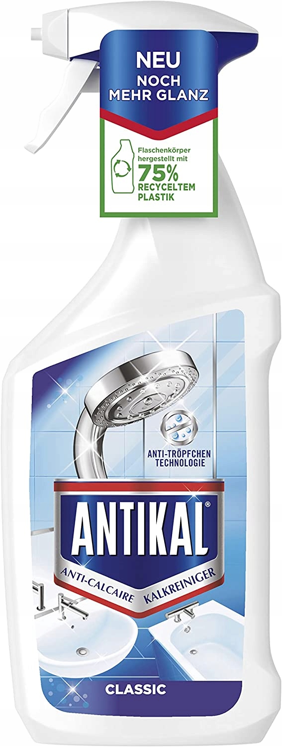 

Antikal 750ml spray do łazienki Classic De
