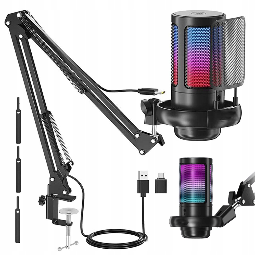 Mikrofon Pojemnościowy Z Redukcją Szumów I Próbkowaniem 192KHZ/24BIT