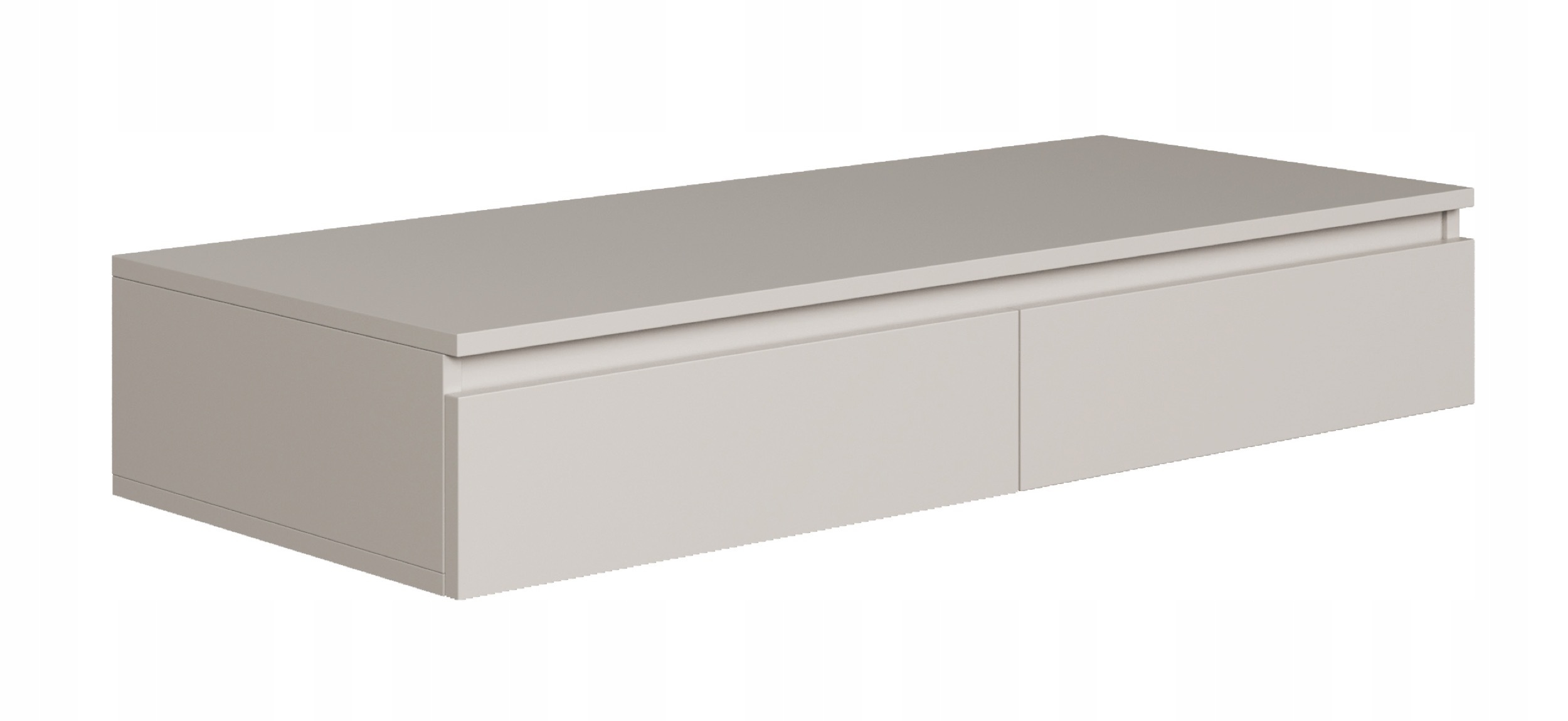 Psací stůl toaletní stolek Bemmi závěsný s zásuvkami 120 cm, kašmír