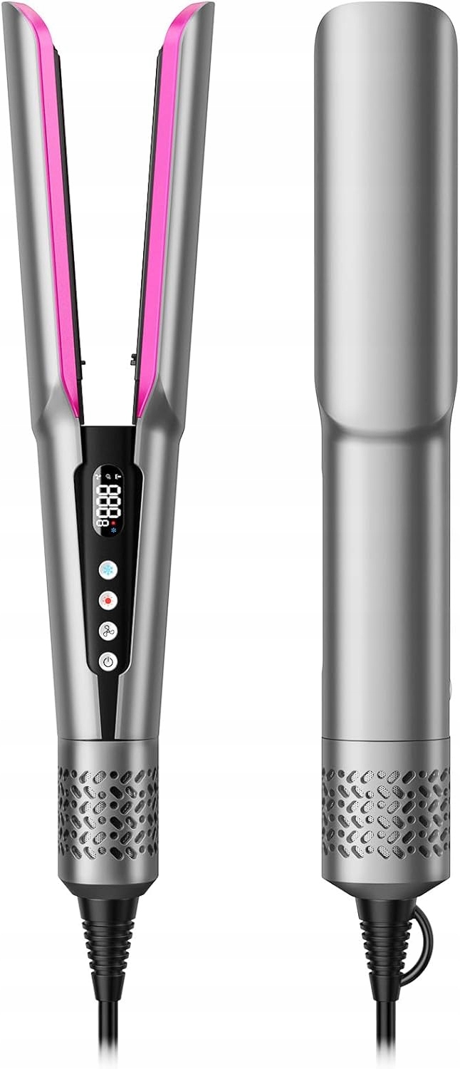 Žehlička Na Vlasy 2V1 bez varných desek, iontová, 1300 W s horkým i studeným