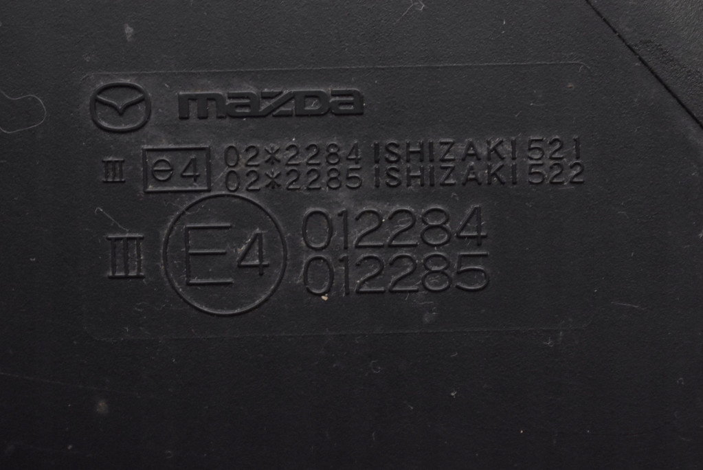 mirror left GRANATOWE EU 012284 MAZDA 5 CR 05-08 5 PIN