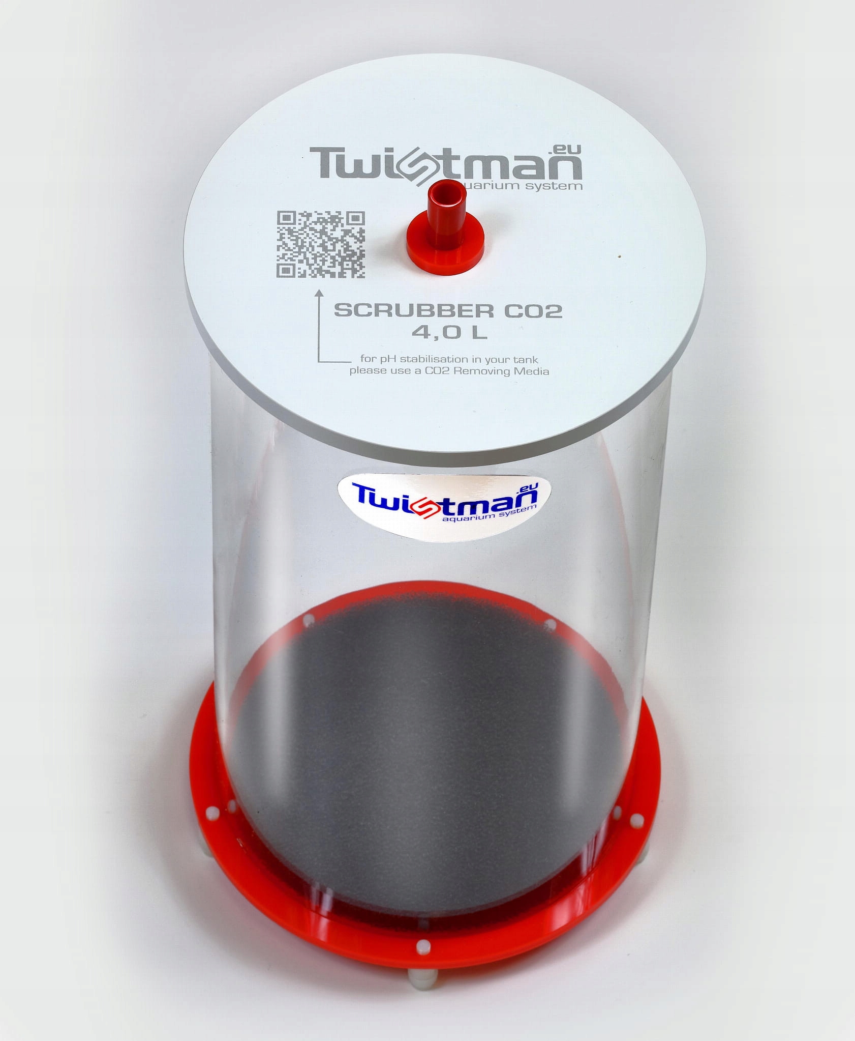 Twistman Scrubber Pohlcovač CO2 Do Akvária Vzduchový Filtr Odpalovač 4,0 L
