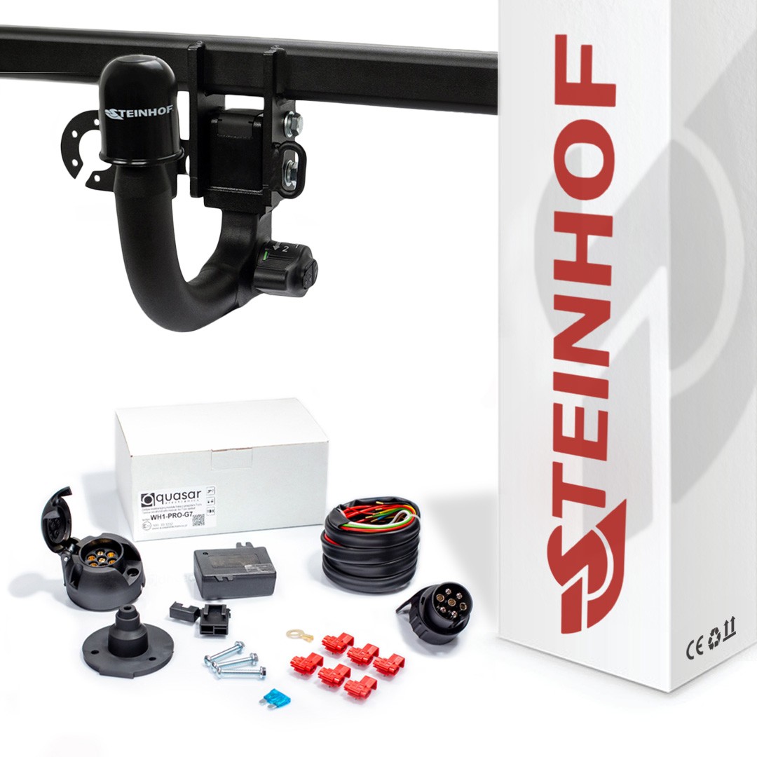 

Hak holowniczy Vw Touran 2 II Van od2015+moduł7pin