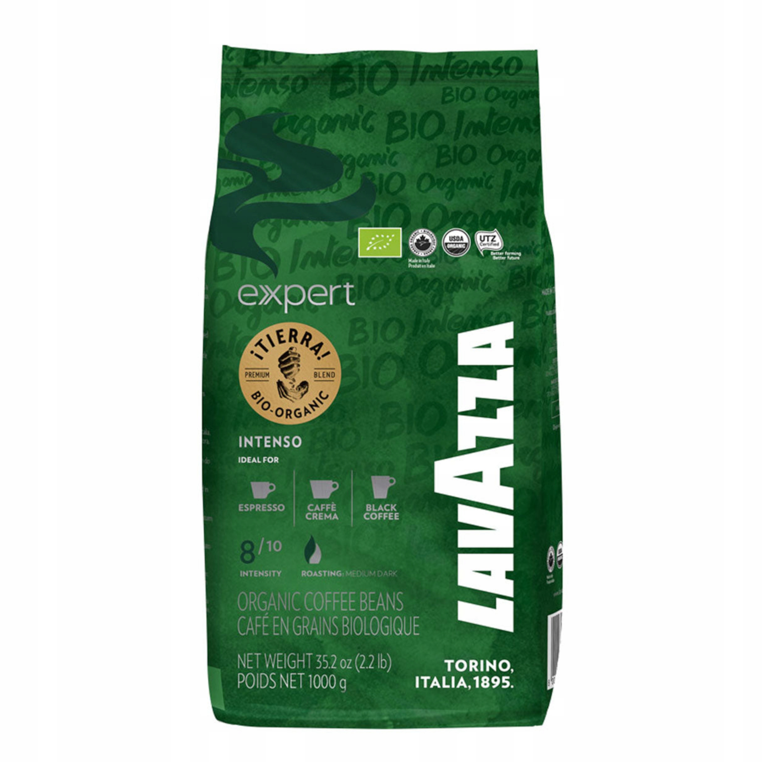 Káva zrnková Lavazza Tierra Expert Bio-Organic 1 kg