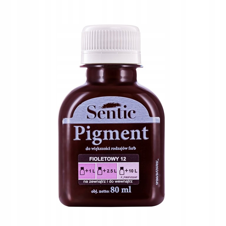 Pigment do farb SENTIC 80ml - FIOLETOWY D12