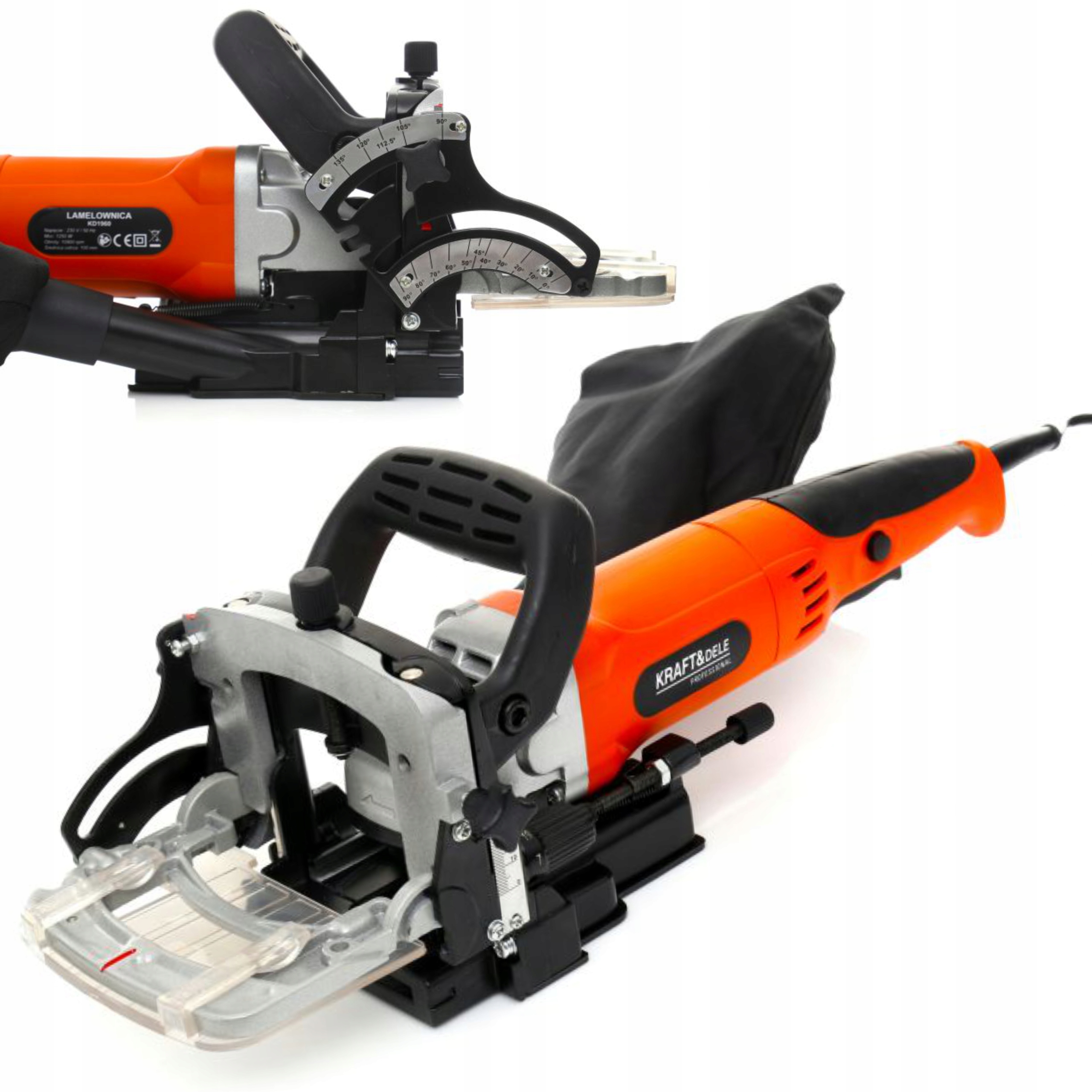 LAMELOWNICA FREZARKA DO DREWNA 1250W 2 TARCZE WOREK +TARCZA KD1960 EAN (GTIN) 5903175338167