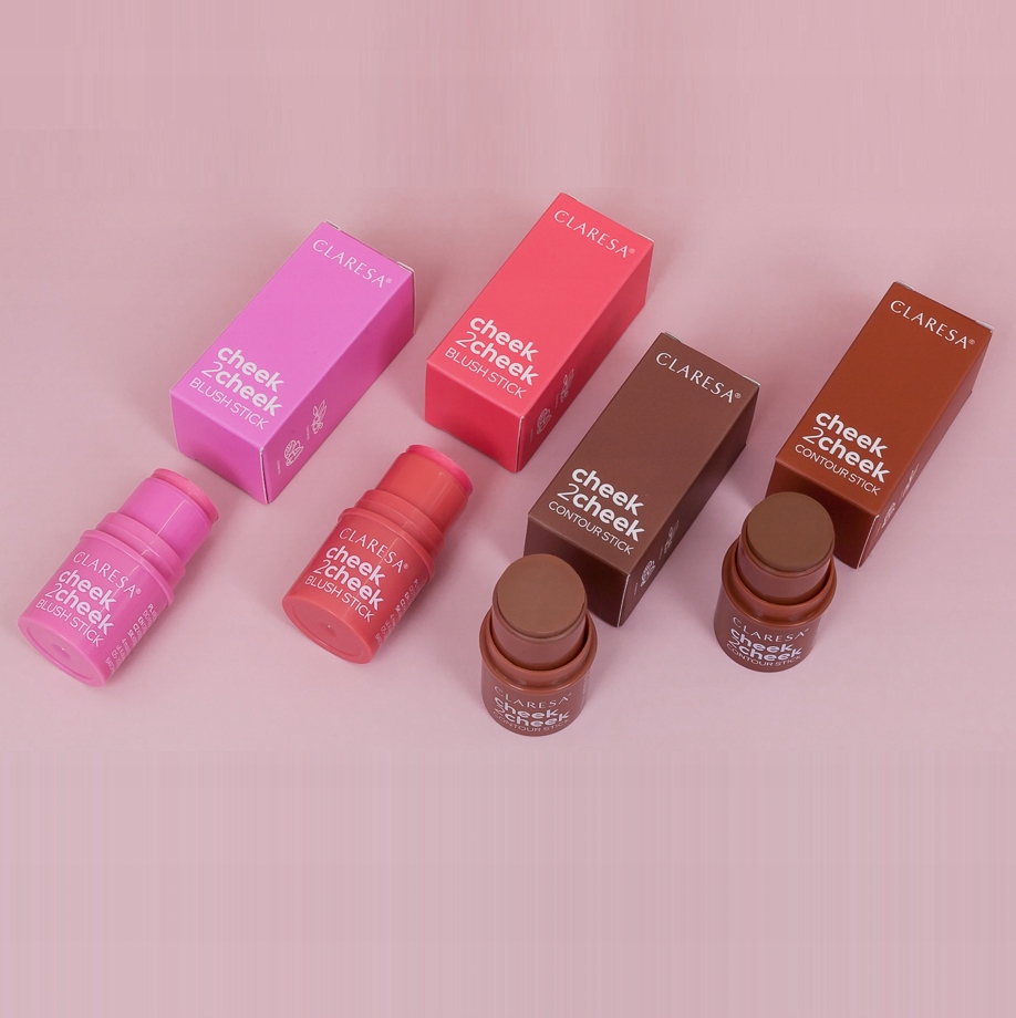 Claresa Bronzer W Sztyfcie Cheek2 Cheek 01 NEUTRAL SAND konturowanie SEOL Stan opakowania oryginalne