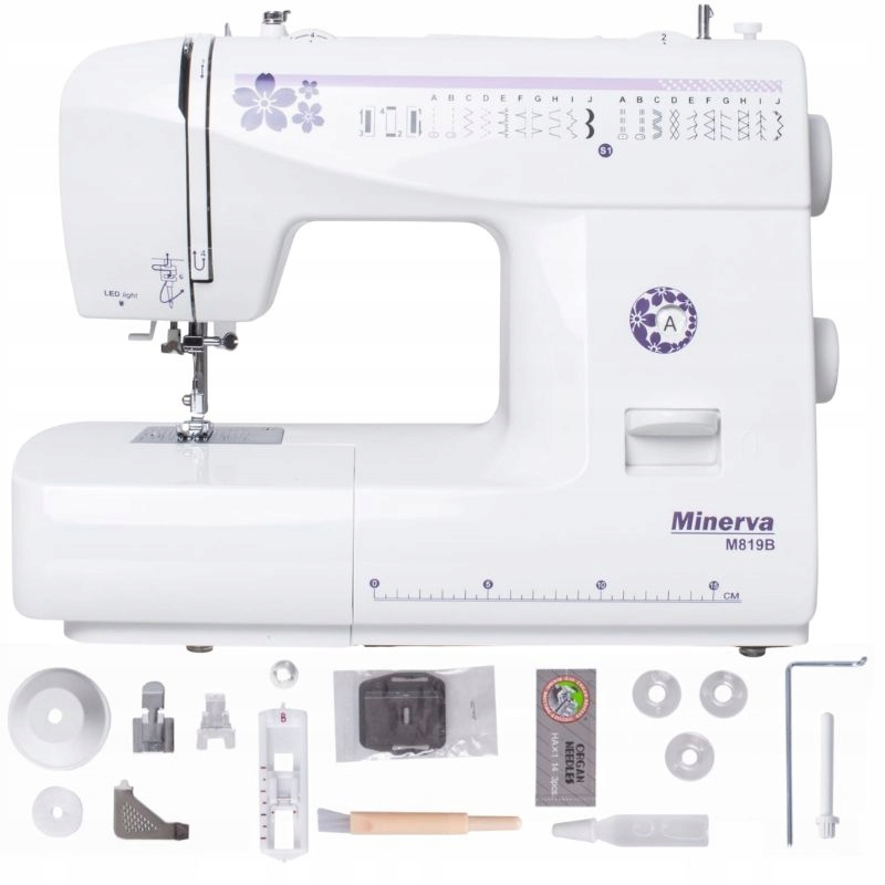 Maszyna do szycia domowa mechaniczna Minerva M819B