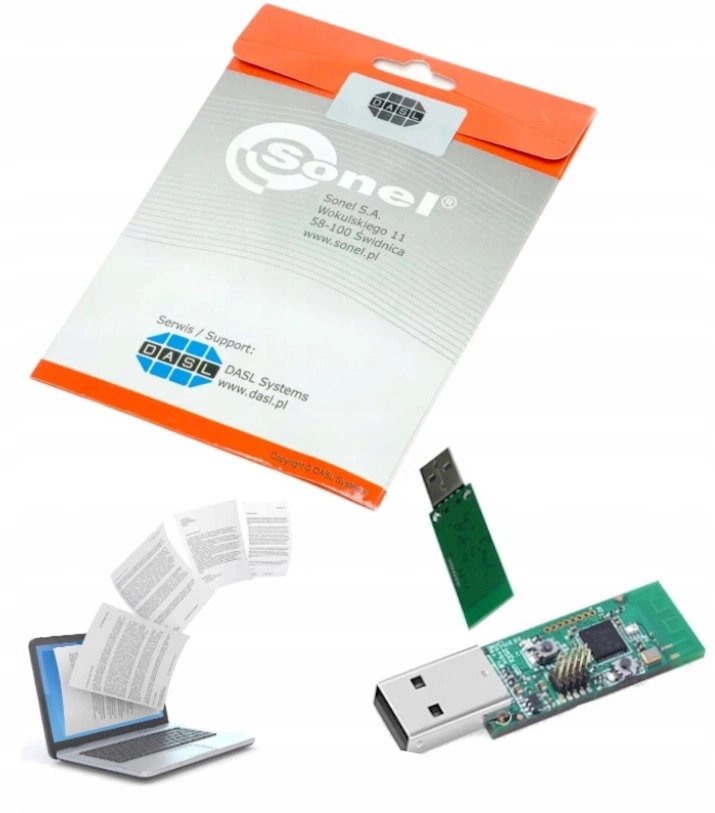 Sonel Adaptér Usb Licencia Hardvérový kľúč pre program WAADAKEY1