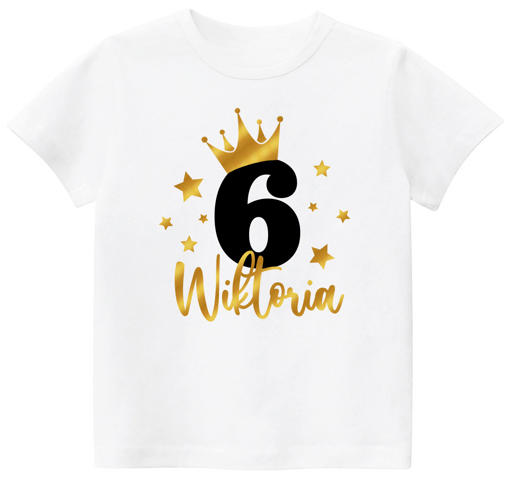 Koszulka URODZINY 6 LAT DOWOLNE IMIĘ r. 122