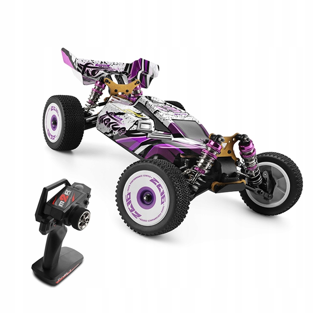 

Wltoys 124019 Rc Wyścigówka 60km/h 4WD Spód Metal