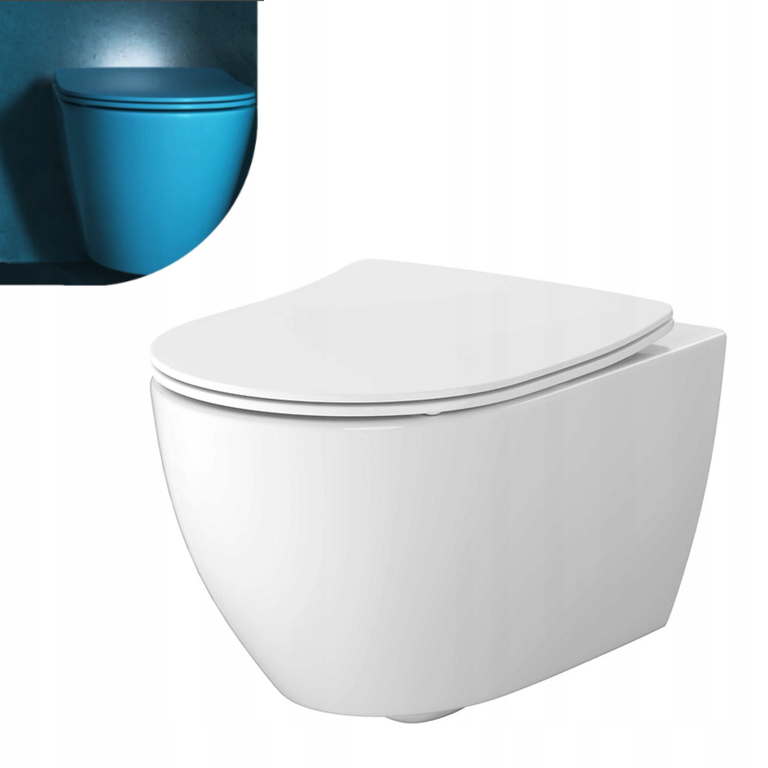 Cersanit Wc mísa Zen Pro Oval Moonway chytrá Led deska duroplast