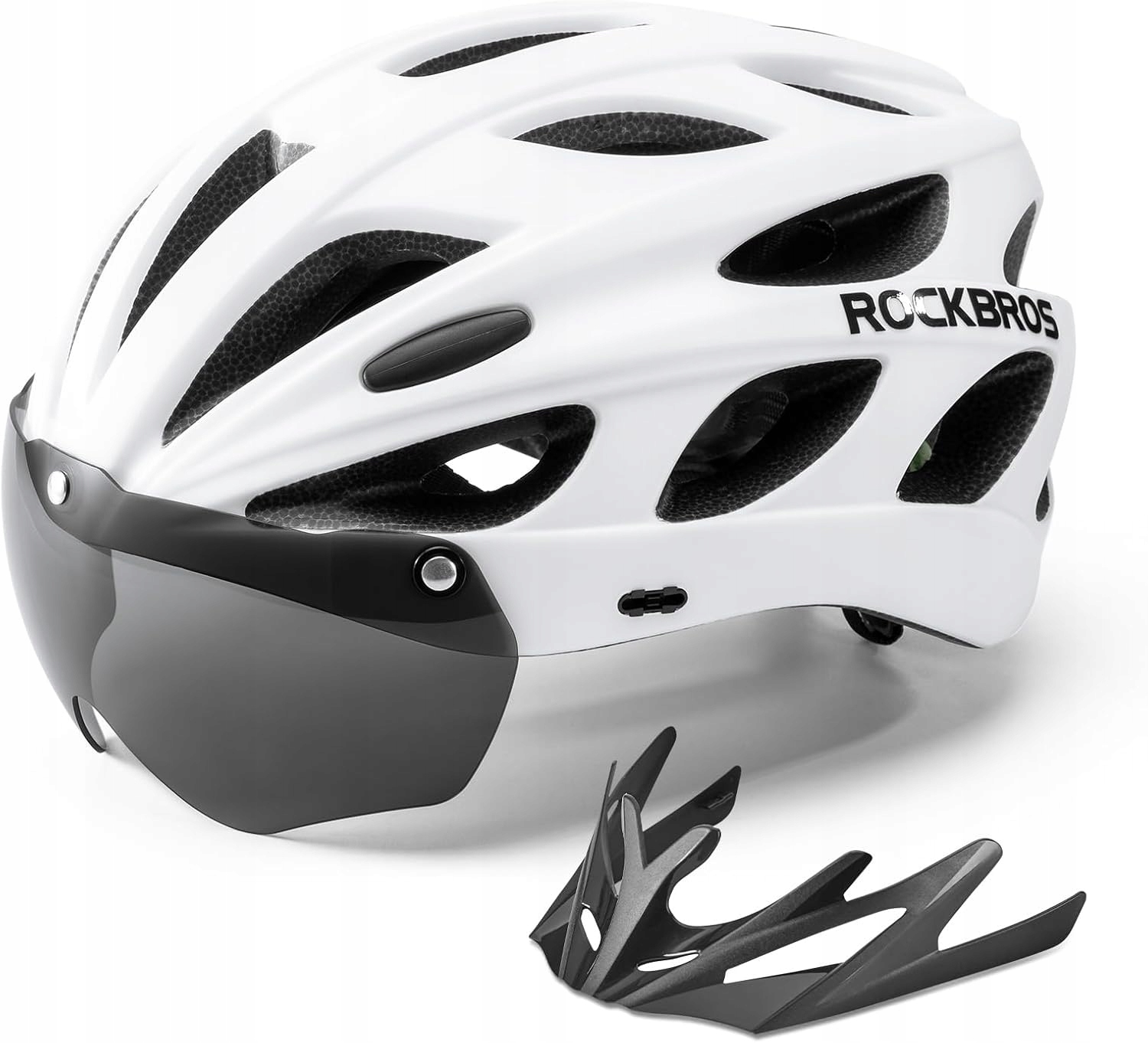 Rockbros cyklistická přilba TT-16-002 bílá (58-65 cm)