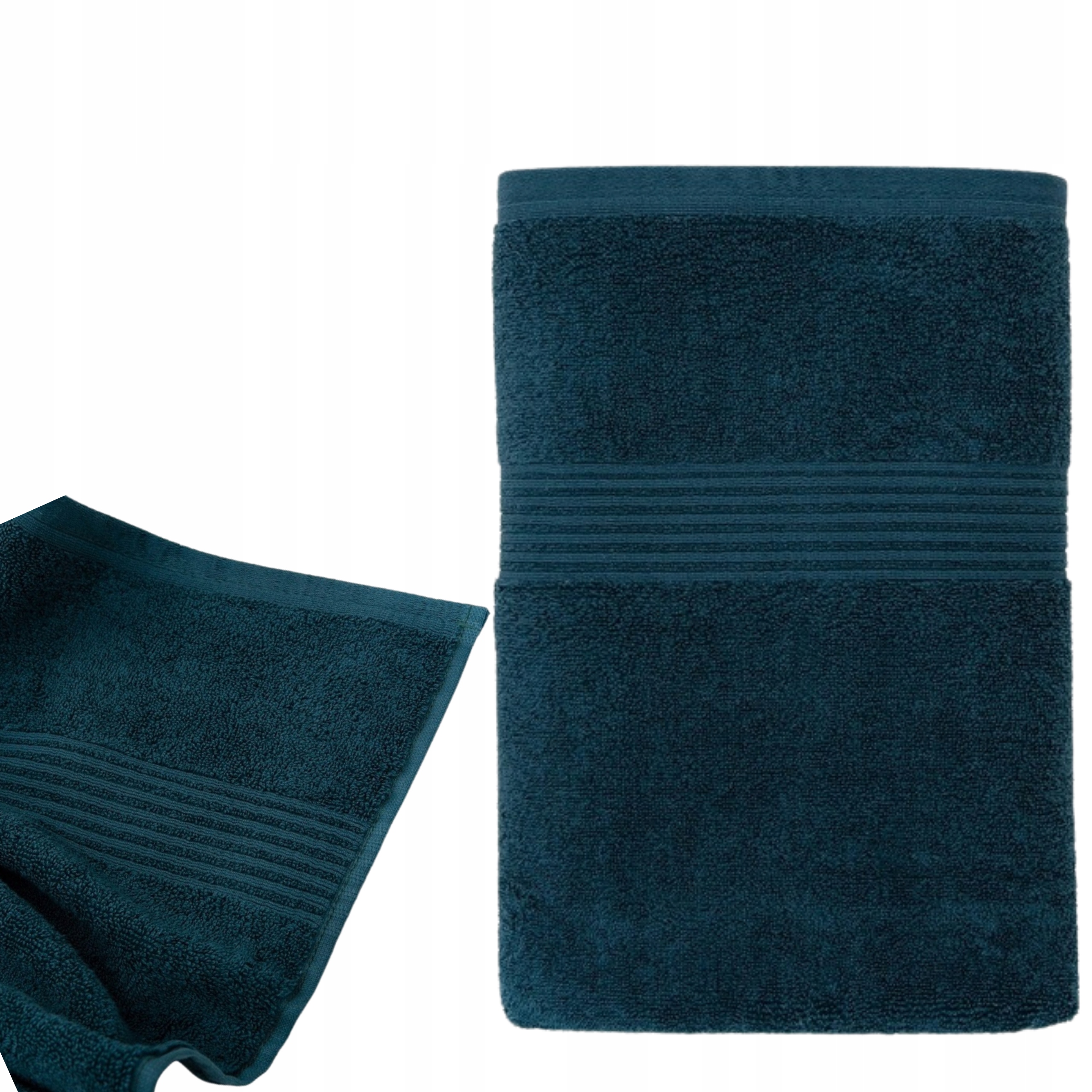 

Gruby ręcznik Timeless szmaragd 70x140 cm bawełna