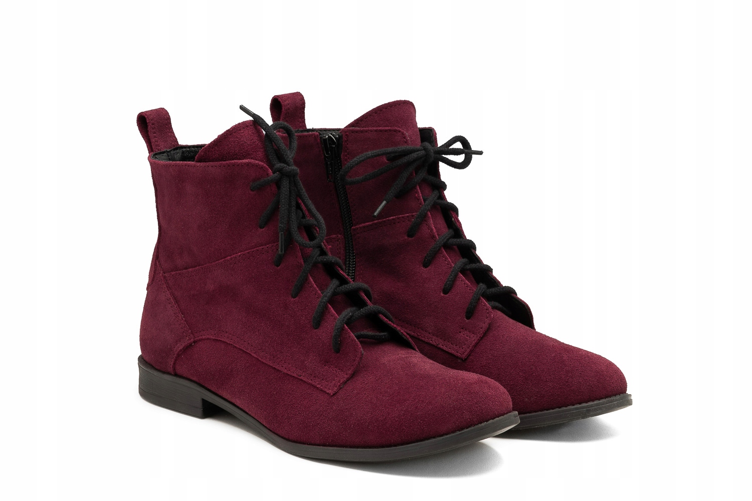 Dámské kožené kozačky s zipem, boty typu casual 37