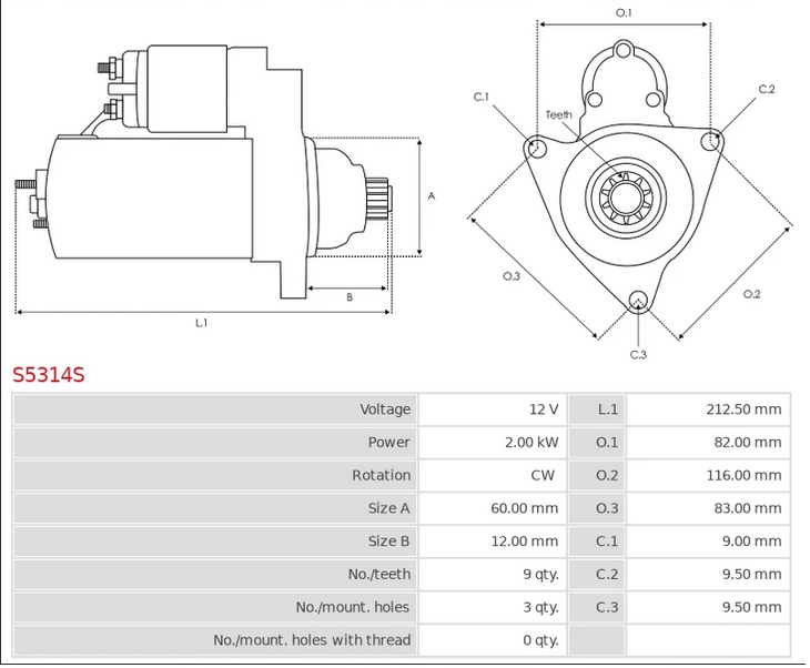 Rozrusznik S5314S AS Numery katalogowe zamienników AS-PL S5314S AS-PL SA5021 AS-PL SB5004 AS-PL SBH5002 AS-PL SBR5017 AS-PL SD5088 AS-PL SF5030S AS-PL SL5001 AS-PL SP5001 AS-PL SP5018S AS-PL SRS0068 AS-PL SRS0194S AS-PL SRS5019 AS-PL SRS5021 AS-PL SRS5026 AS-PL SRS5051 AS-PL SS5072 DRI 318212092 ELSTOCK 25-4401 RIDEX 2S0607
