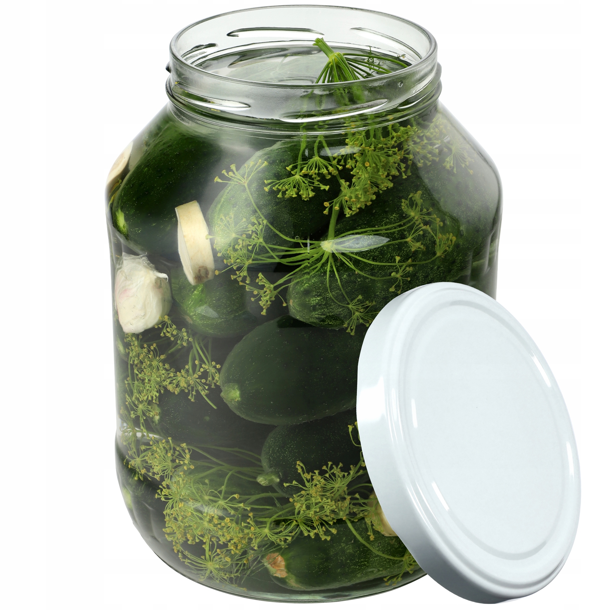 

Słoik Słój 2,5L Zakrętka FI100 Na Ogórki Nalewki