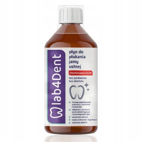 

Lab4Dent płyn do płukania, 300ml
