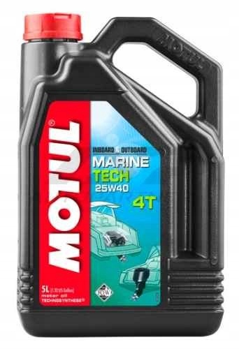 Olej Motul 25V40 5L Marine Tech 4T Nmma Fc-wtm