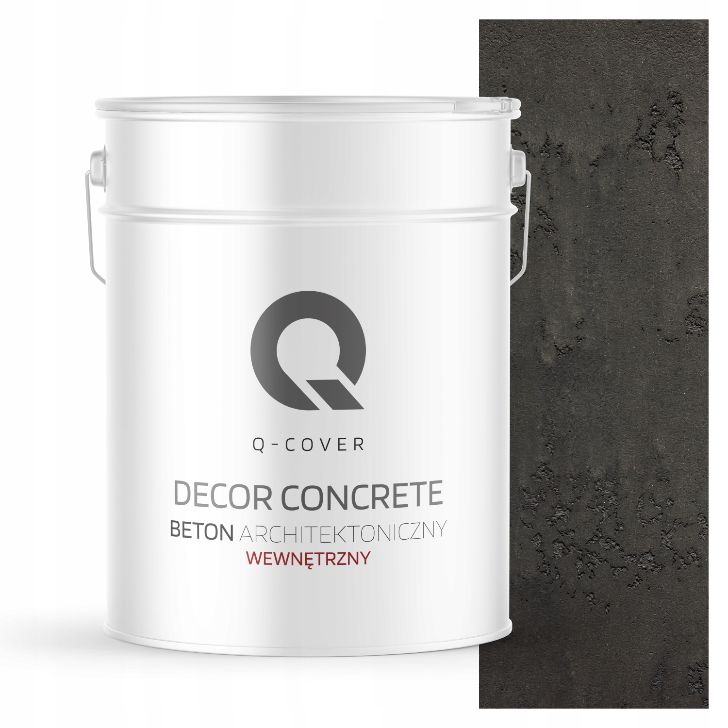 Beton Wewnętrzny Architektoniczny 10m2 15kg Efekt Ozdobny Antracyt F267