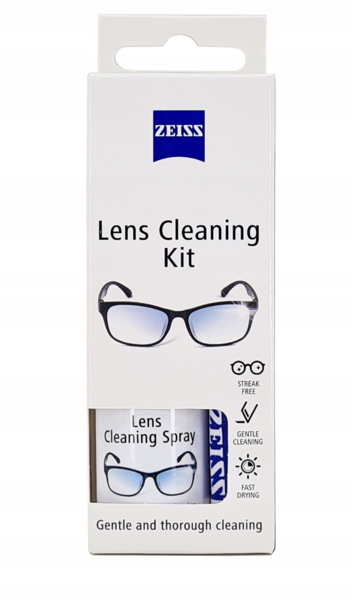 ZEISS Zestaw czyszczący do Okularów PŁYN + SZMATKA Kod producenta 10204