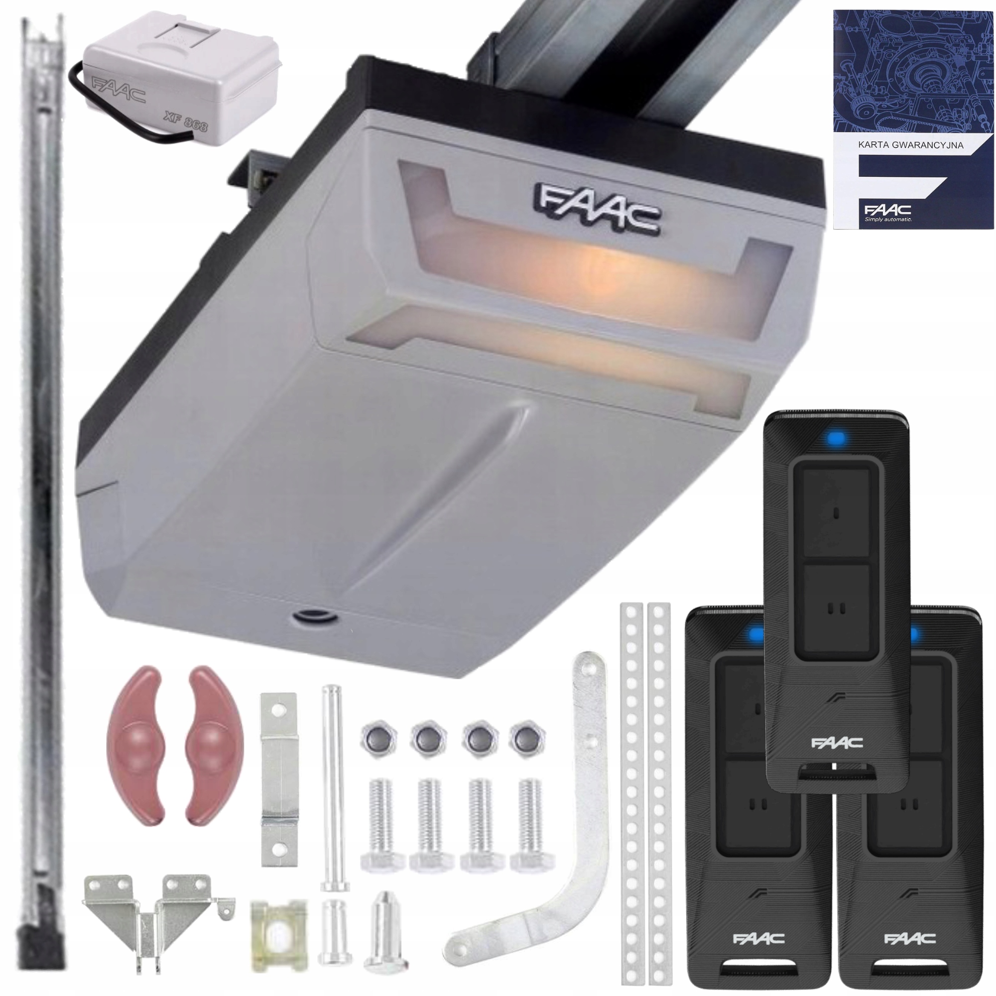 Faac D600 3x Ovladač Pohon Pohonu Garážových Vrat