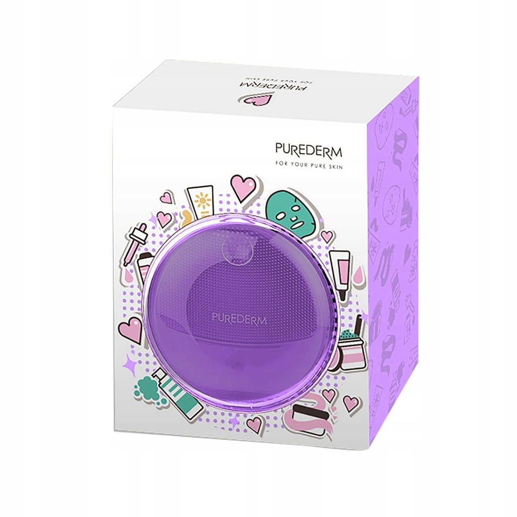 PUREDERM SZCZOTECZKA SONICZNA FIOLETOWA