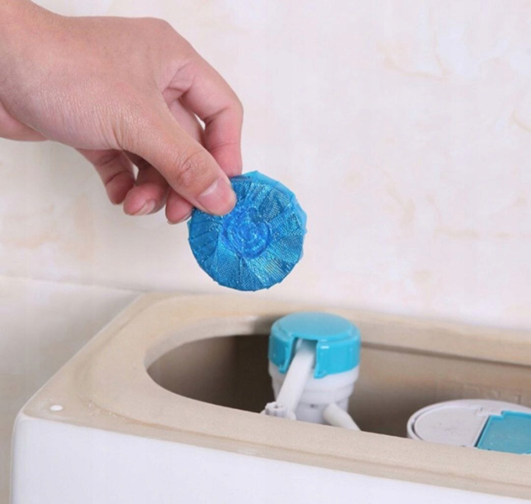 KRĄZKI KOSTKA DO WC ŁAZIENKI SPŁUCZKI SPŁUKAŃ 6szt Pojemność 0.3 l