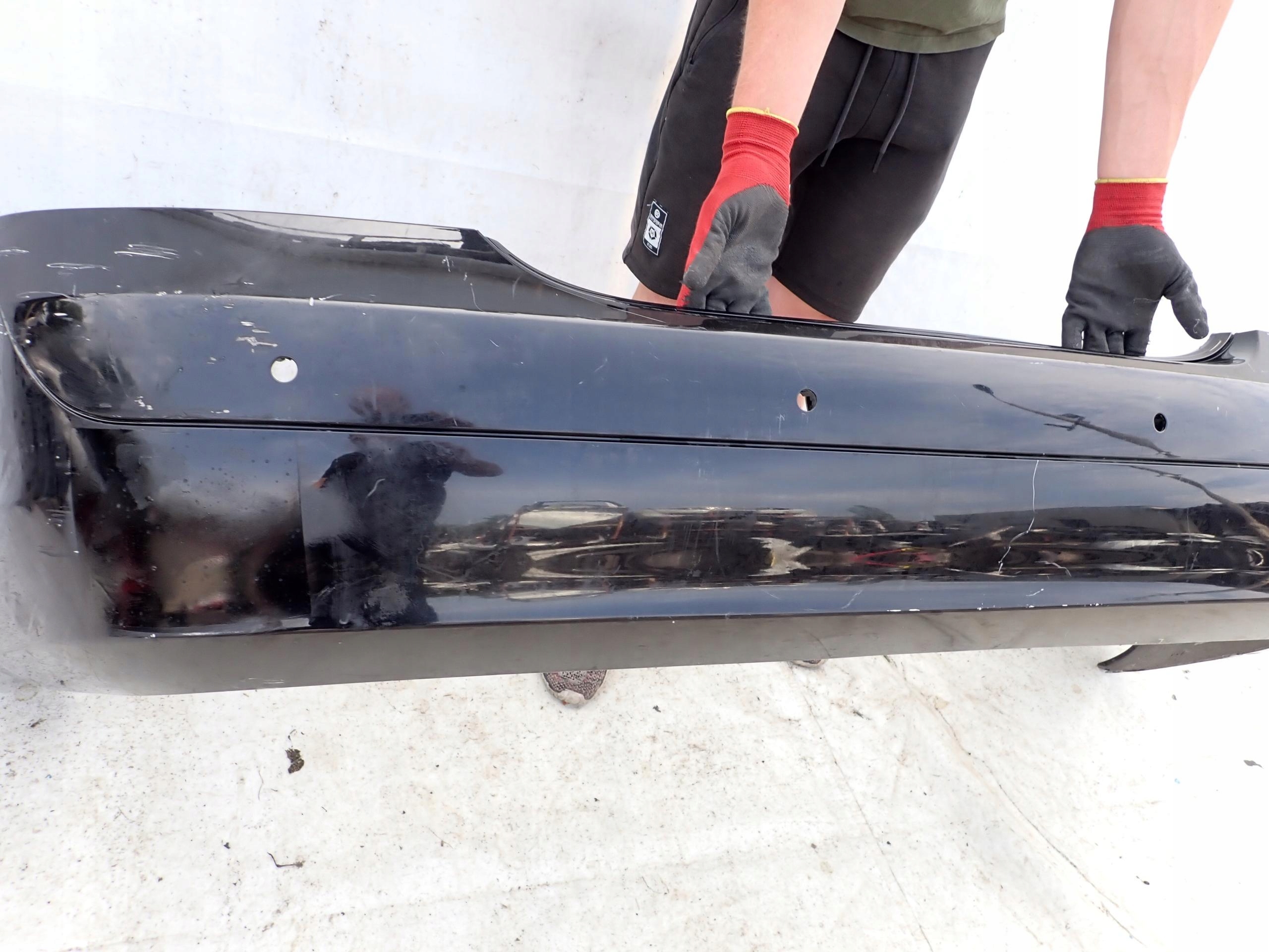 MERCEDES S W221 LONG 05- bumper rear part rear PDC