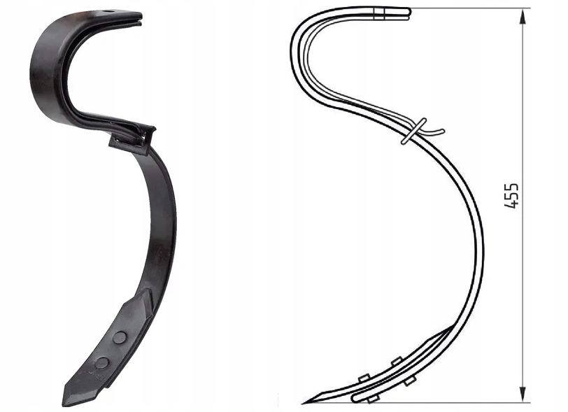 ZĄB ZAB KULTYWATORA KULTYWATOR REDLICZKA TABO