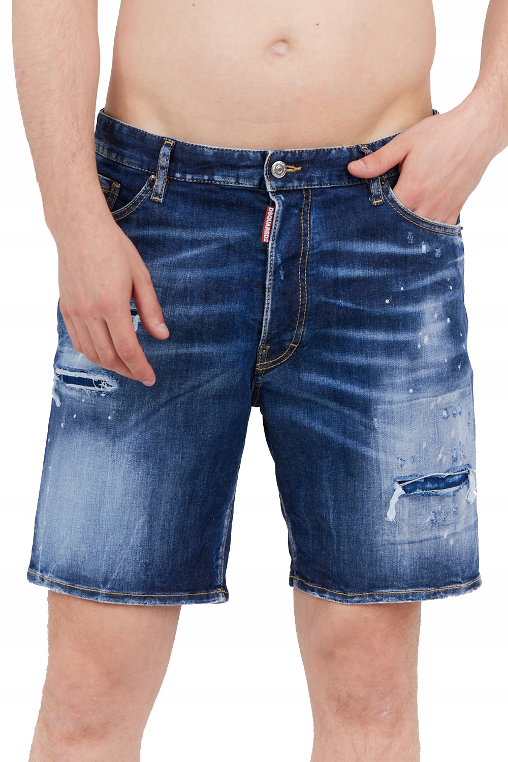 DSQUARED2 Pánské džínové šortky S74MU0684, velikost 48
