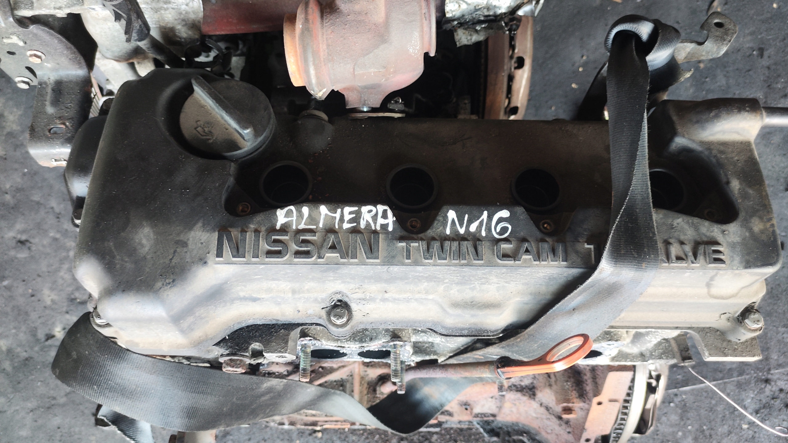Nissan Almera N16 1.8 Двигун Qg18