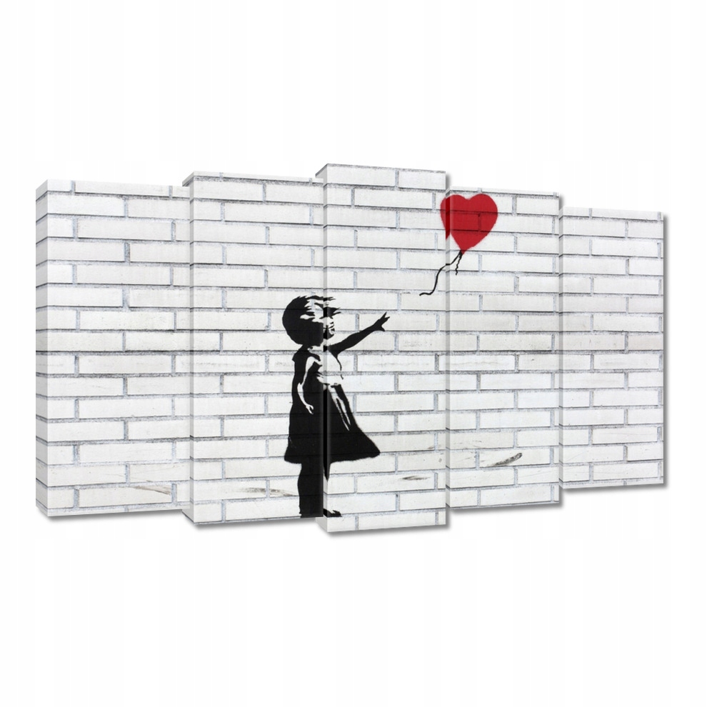 

Obrazy 100x60 Banksy Dziewczynka Balon