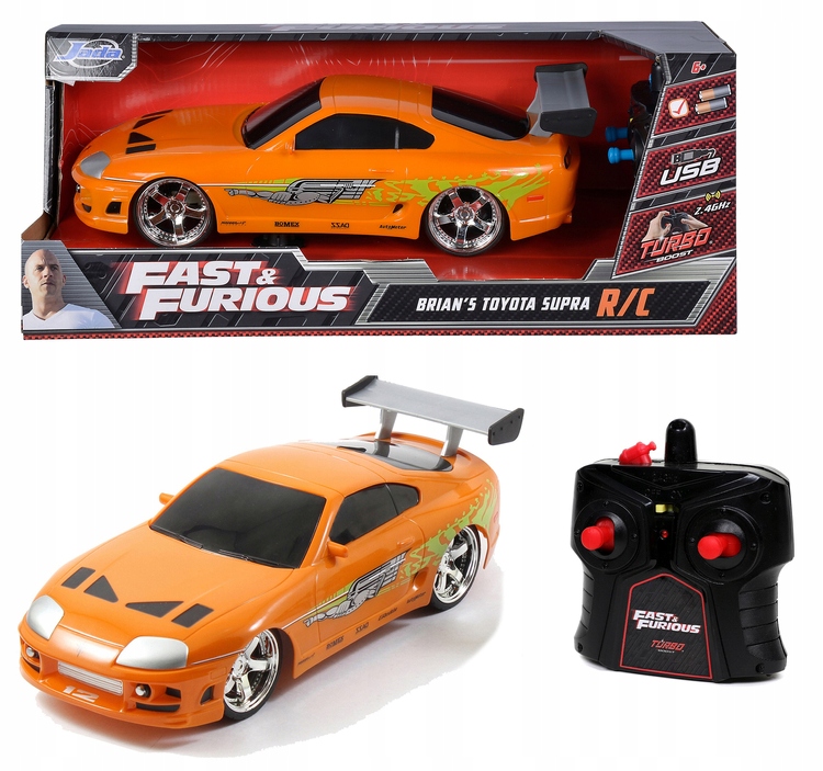

Jada Auto Rc Brian's Toyota Supra 1:16 253206006
