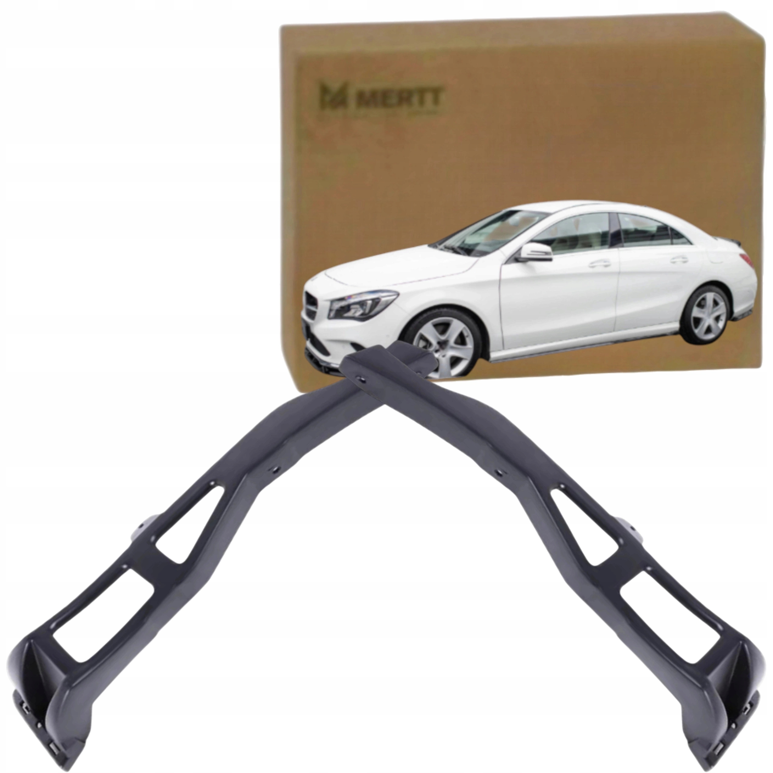 Mercedes Cla C117 W117 2015-2019 Amg Kluzáky Nárazníku Upevnění Komplet