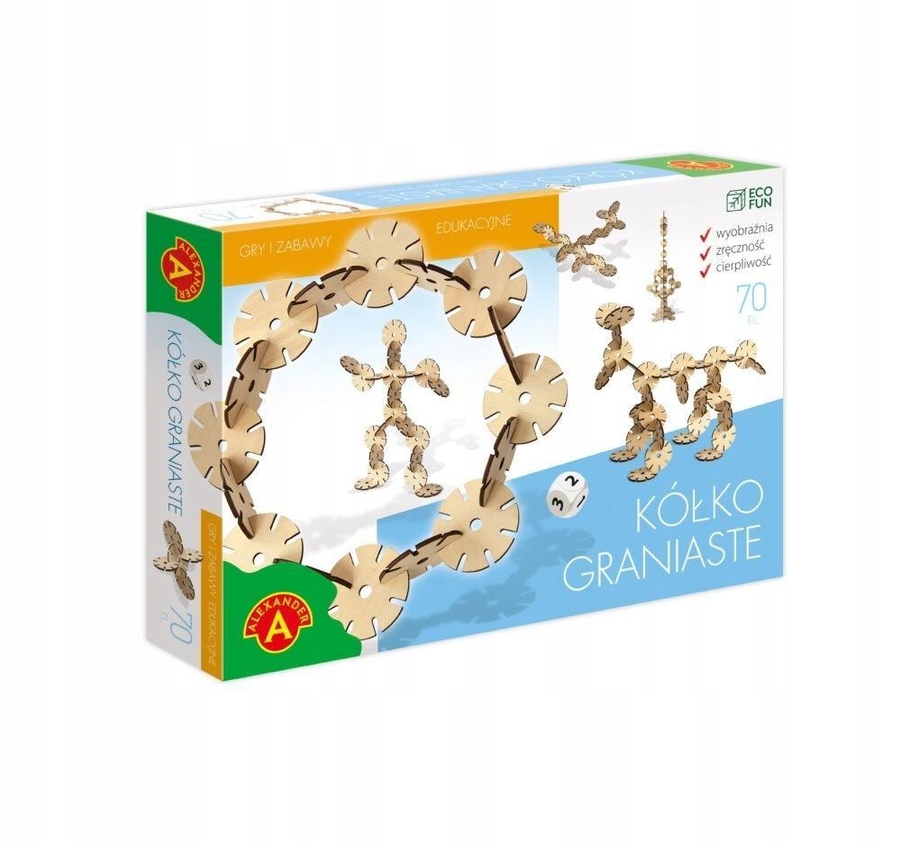 

Kółko Graniaste Eco Fun 70 El. Edukacyjne Gry