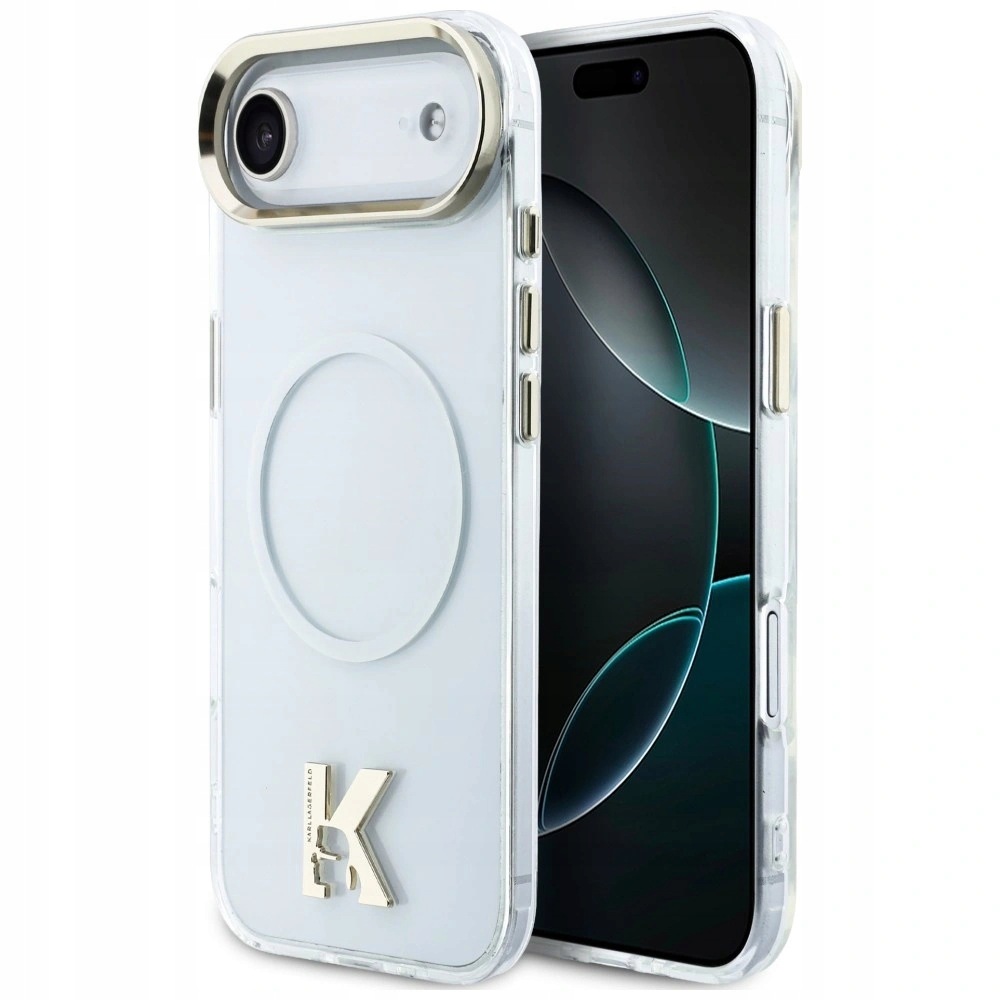 Pouzdro Karl Lagerfeld IML K Head Logo MagSafe pro iPhone Air průhledné