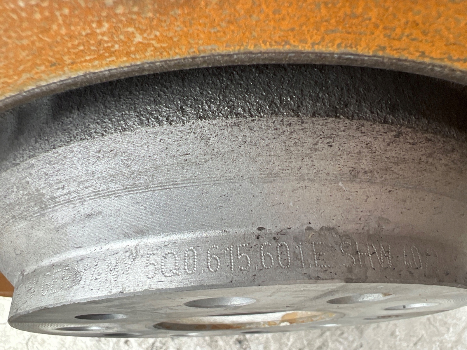 discs brake rear part Cupra Formentor 5Q0615601E ORG