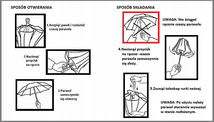PARASOL PIERRE CARDIN MAŁY LEKKI FULL AUTOMAT Płeć uniseks