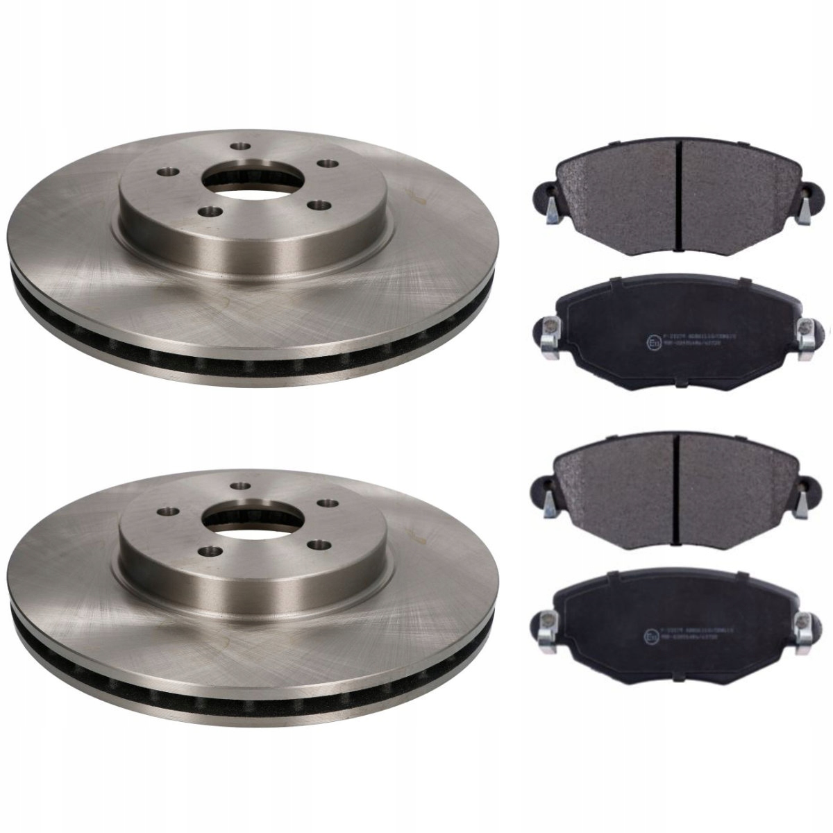 ДИСКИ ПЕРЕДНИЕ + КОЛОДКИ ВЕТЧИНА FORD MONDEO MK3 III 3