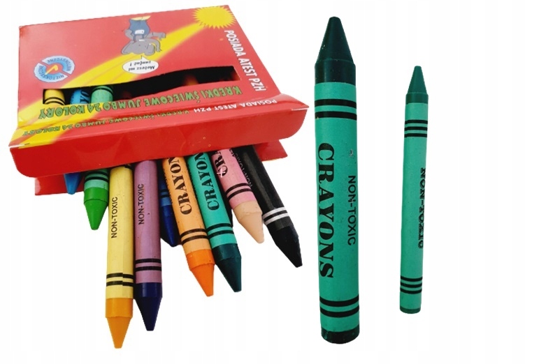 kredki świecowe JUMBO XXL - 24kolory    KS-06M — 11