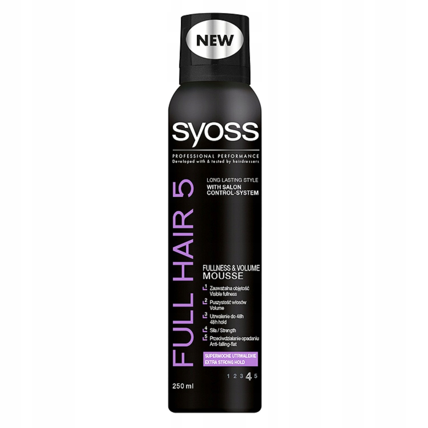 

Syoss Full Hair 5 Pianka Do Włosów 250 ML